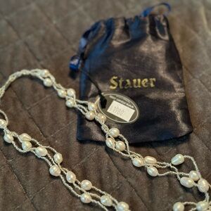 Beautiful Stauer radiance freshwater cultured pearl necklace. 18” $50